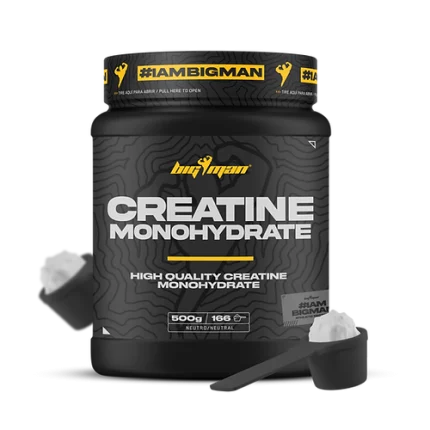 rendimiento deportivo y aumento de musculo creatina monohidrato 500 Bigman