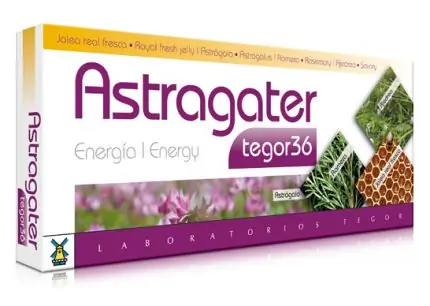 Refuerza tu bienestar Astragater tegor Falta energía defensas bajas Jalea real fresca Astrágalo Romero Ajedrea Aditivos tegor 1
