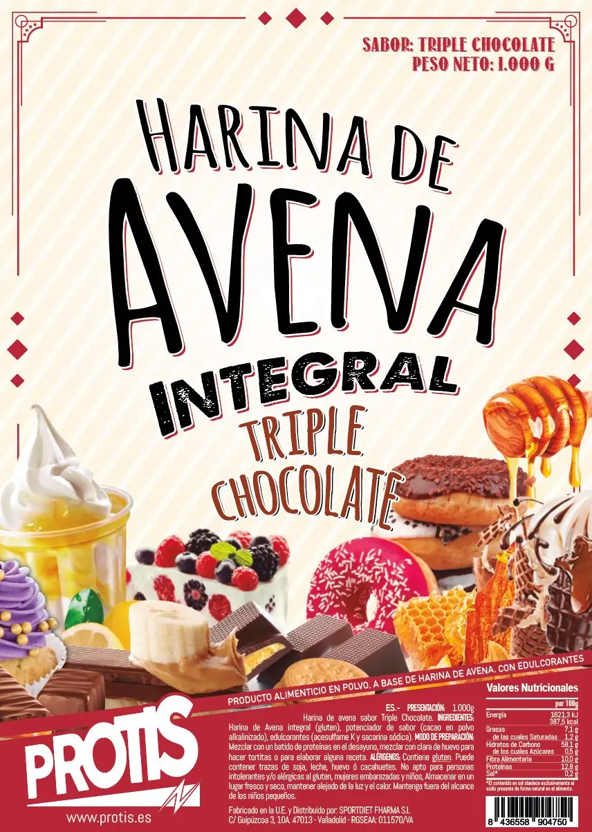 403503931 el delicioso sabor de la harina de avena 403503931