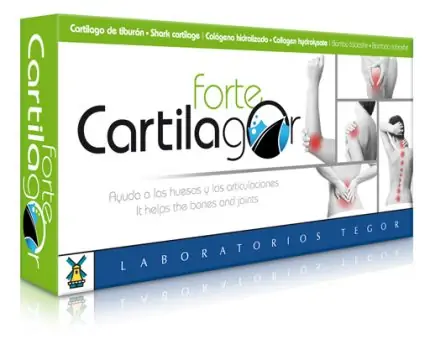 Alivio dolor articular Cartílago Forte