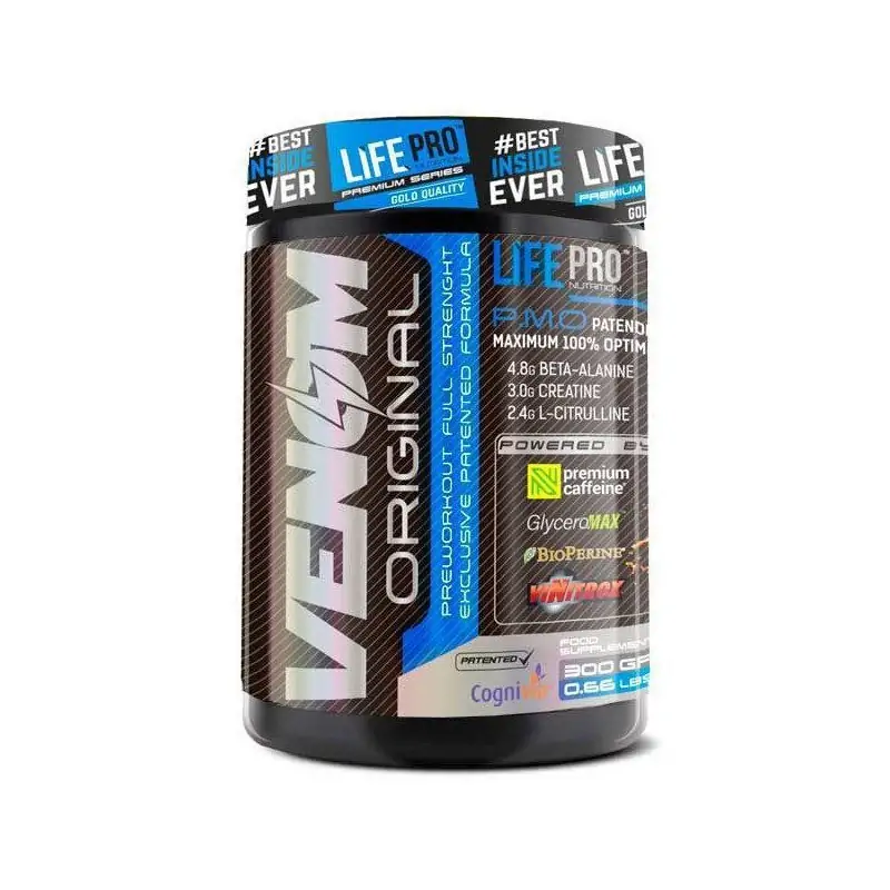 Un pre-entreno completo y eficaz full Strenght pre Workout 300g Life pro658