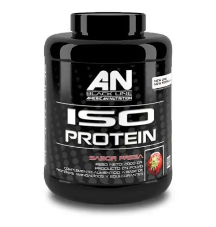 potencia tus resultados fitness con Iso Protein iso protein american nutrition black line