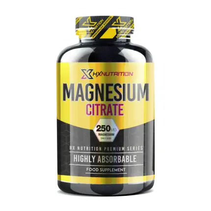 citrato de magnesio para apoyo muscular hx premium