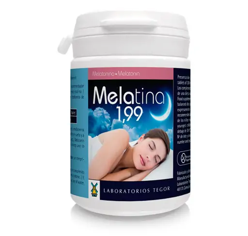 Sueño Natural y Reparador en la Noche Melatina 1 99 Melatonina tegor