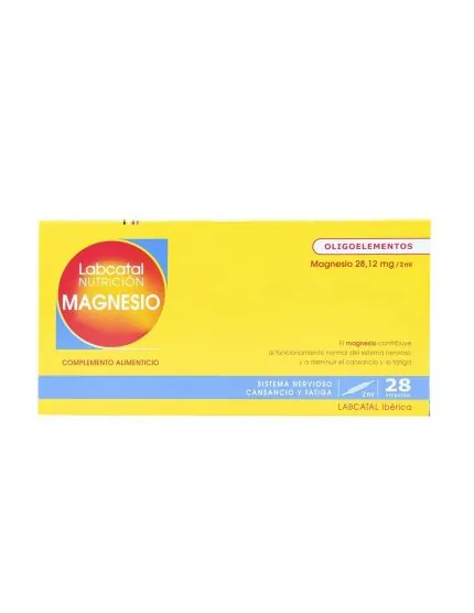 magnesio 28x2ml ampollas labcatal